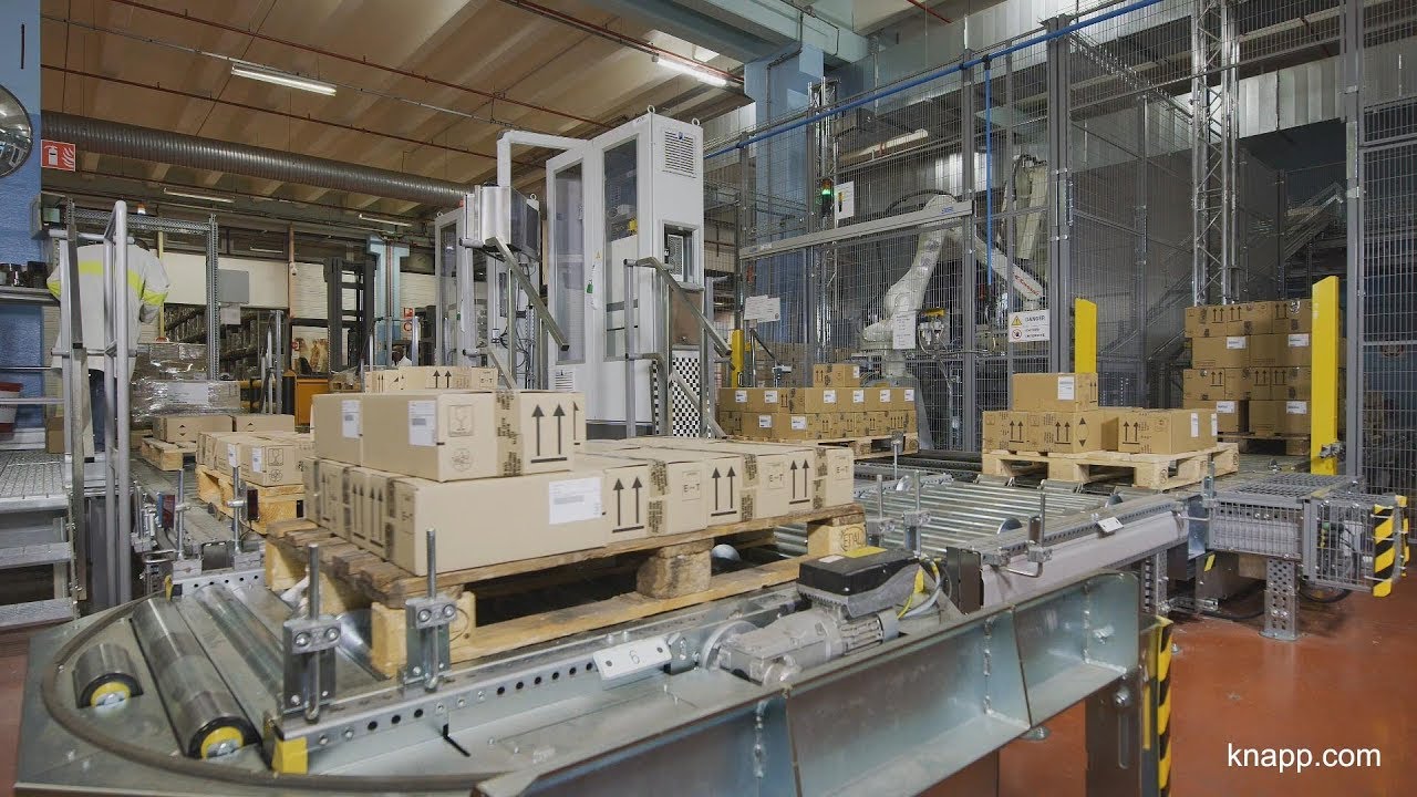 Efficient Pallet Handling System Enhancing Productivity And