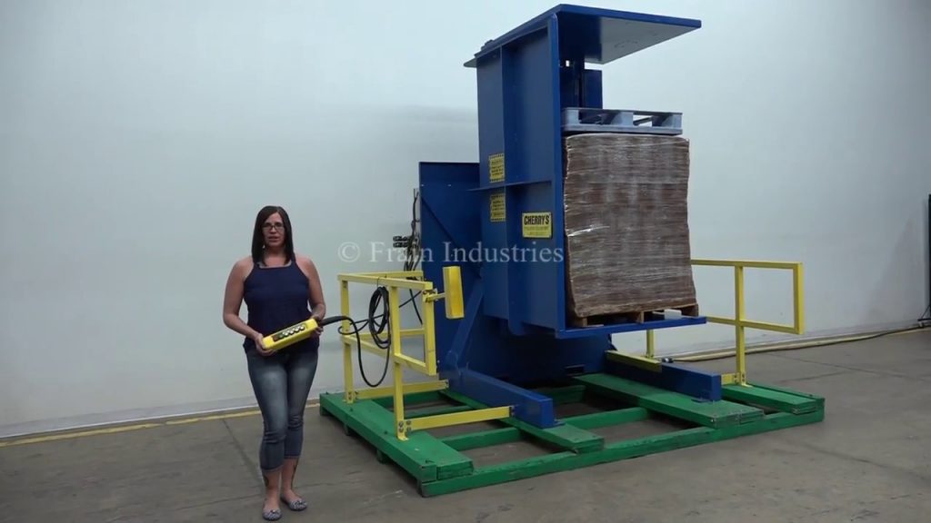 Efficient Pallet Inverter Demo: Simplify Industrial Operations Today!