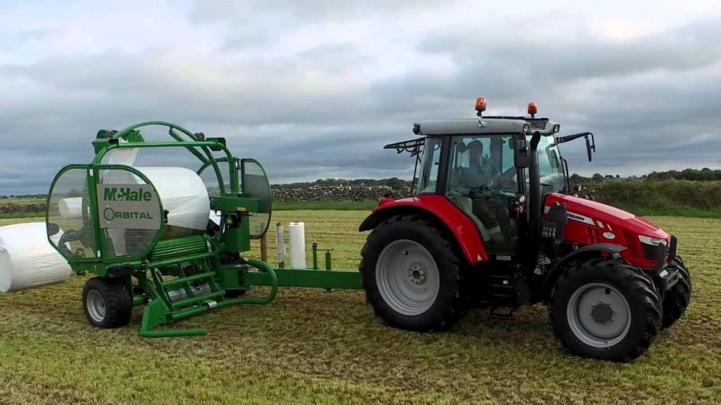 “Revolutionize Your Bale Wrapping with the Orbital High Speed Wrapper”