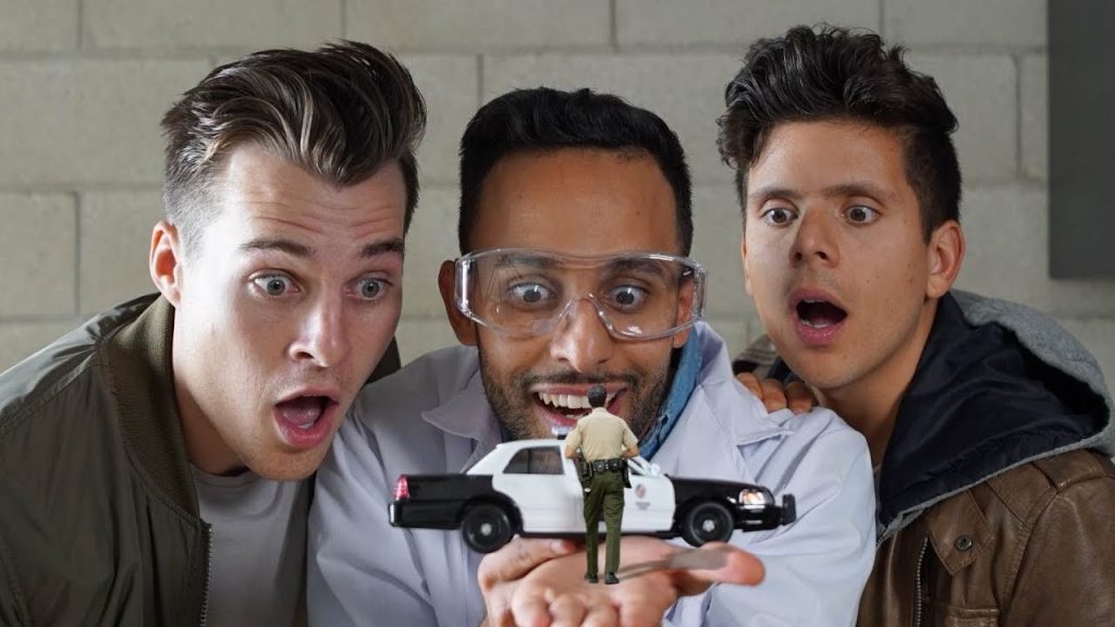 “The Incredible Shrink-O-Matic Adventure: Anwar Jibawi & Rudy Mancuso’s Unforgettable Journey”