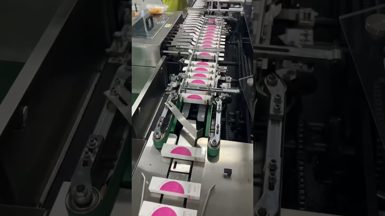 Automatic Toothpaste Box Packing System - Shirnk machine